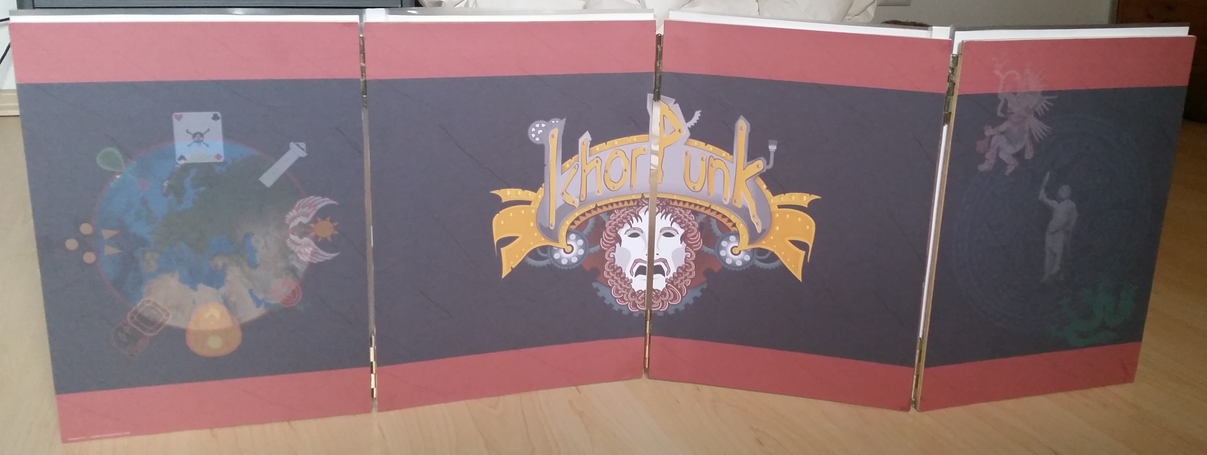 Écran Ichorpunk, face avant